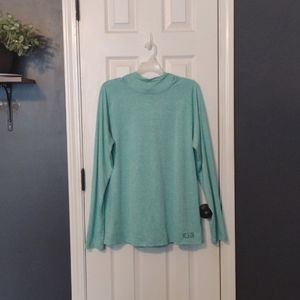 Constantly varied gear hooded warm up shirt